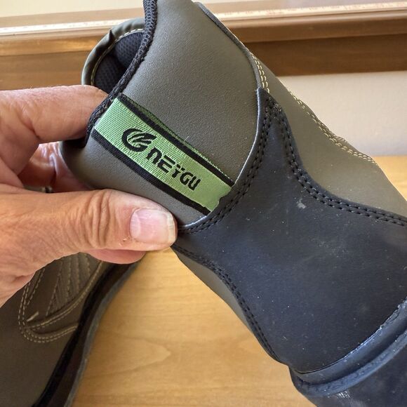 NEYGU BOOTS FELT BOTTOM FLY FISHING WADING BOOT PERFORMANCE SPORTY TECHNICAL M-8 - Picture 10 of 13